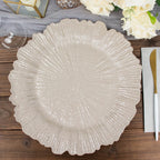 Luxury Gold Clear Charger Plates