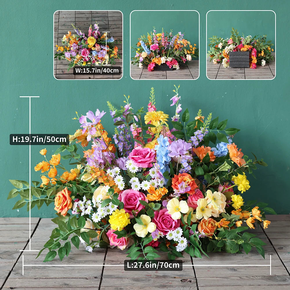 Handmade Fleur Wedding Flower Runner