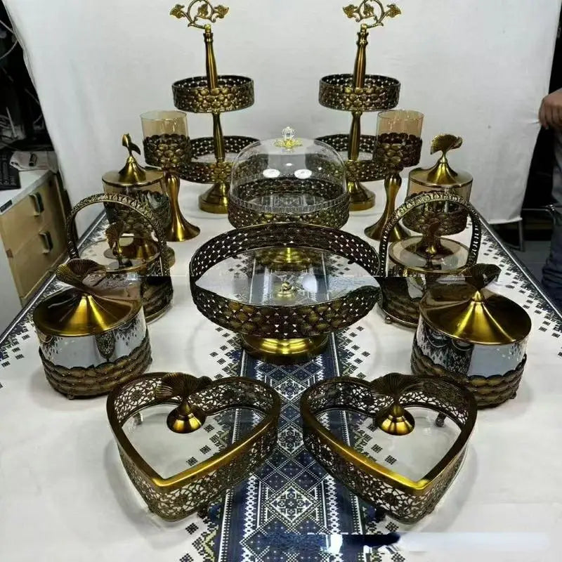 Luxury Crystal Wedding Tableware Set