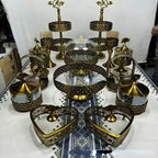 Luxury Crystal Wedding Tableware Set