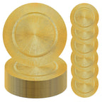 Gold Charger Plates 13-Inch