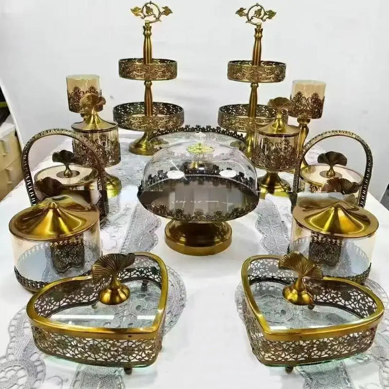 Luxury Crystal Wedding Tableware Set
