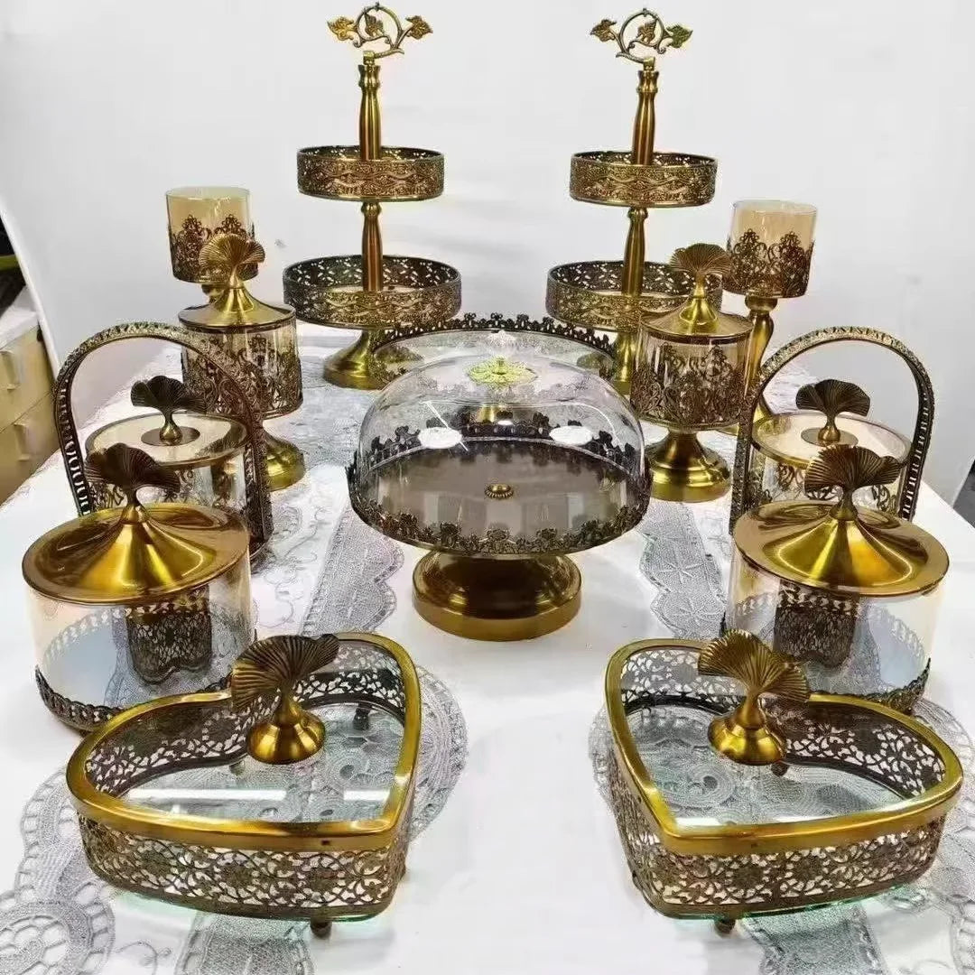 Luxury Crystal Wedding Tableware Set