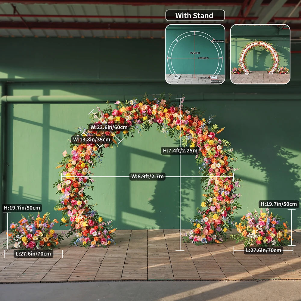 Handmade Fleur Wedding Flower Runner
