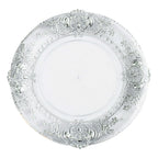 Crystal Charger Plate Gold Silver