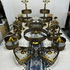 Luxury Crystal Wedding Tableware Set