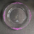 Luxury Gold Clear Charger Plates