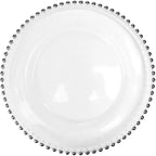 Luxury Gold Clear Charger Plates