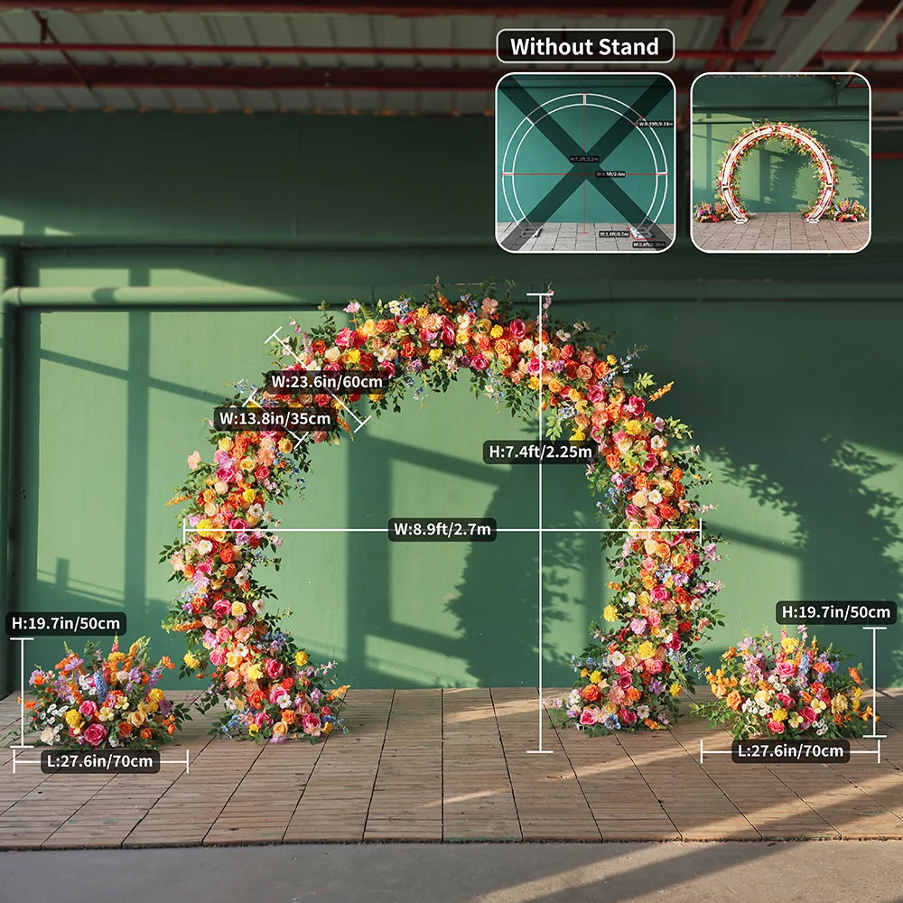 Handmade Fleur Wedding Flower Runner
