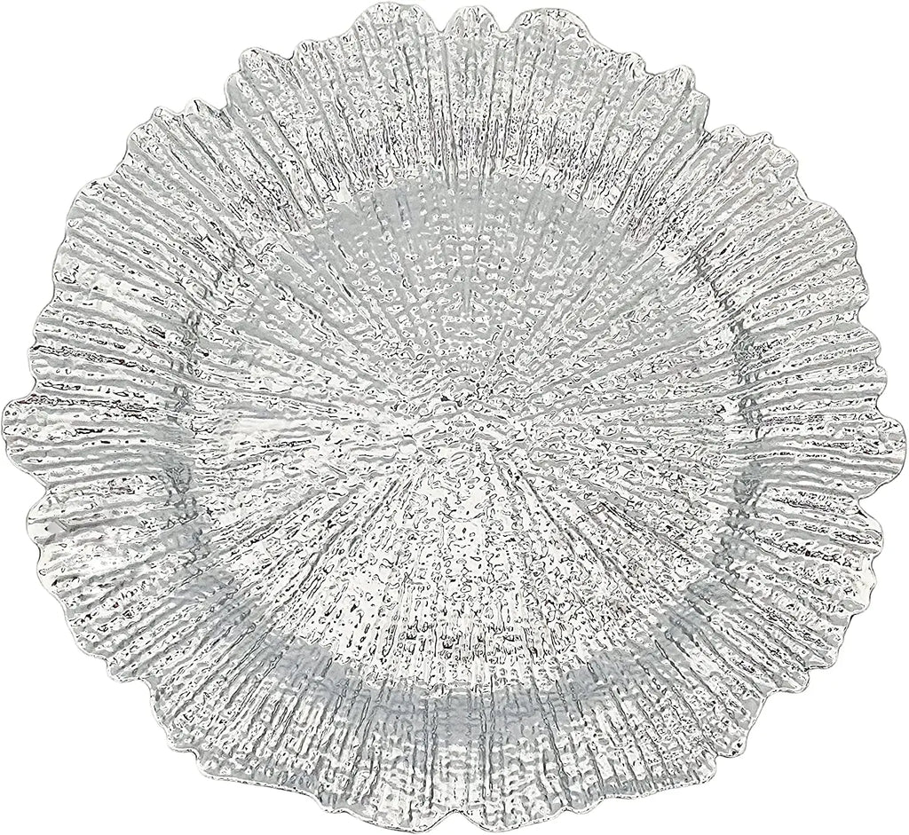 Luxury Gold Clear Charger Plates