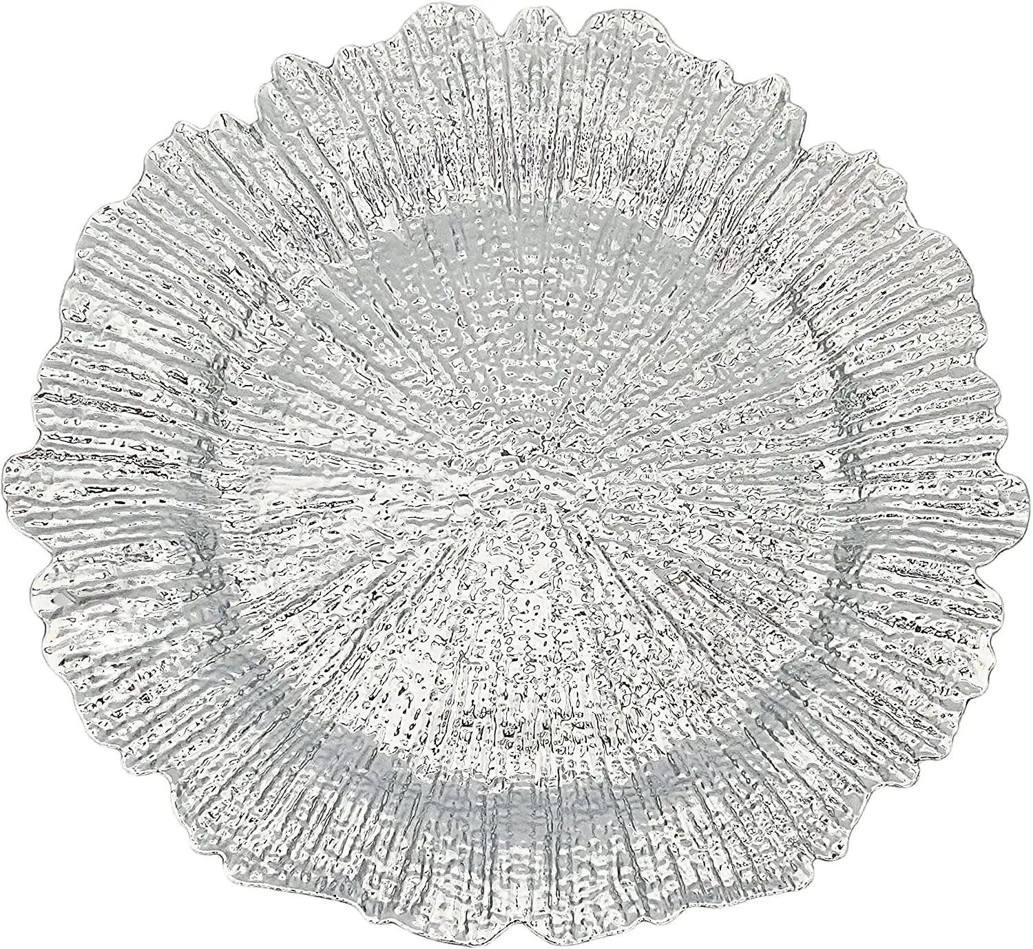 Luxury Gold Clear Charger Plates