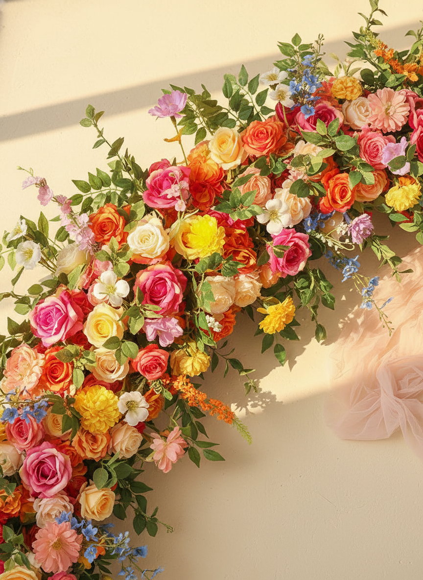 Handmade Fleur Wedding Flower Runner - luxury-product-features